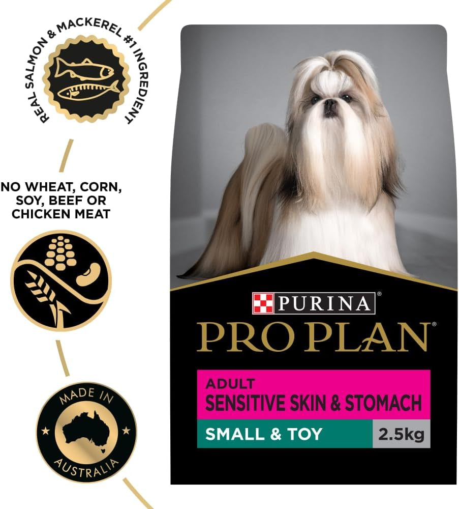 PRO PLAN Adult Dry Dog Food Small and Toy Breeds Salmon and Mackerel 2.5Kg